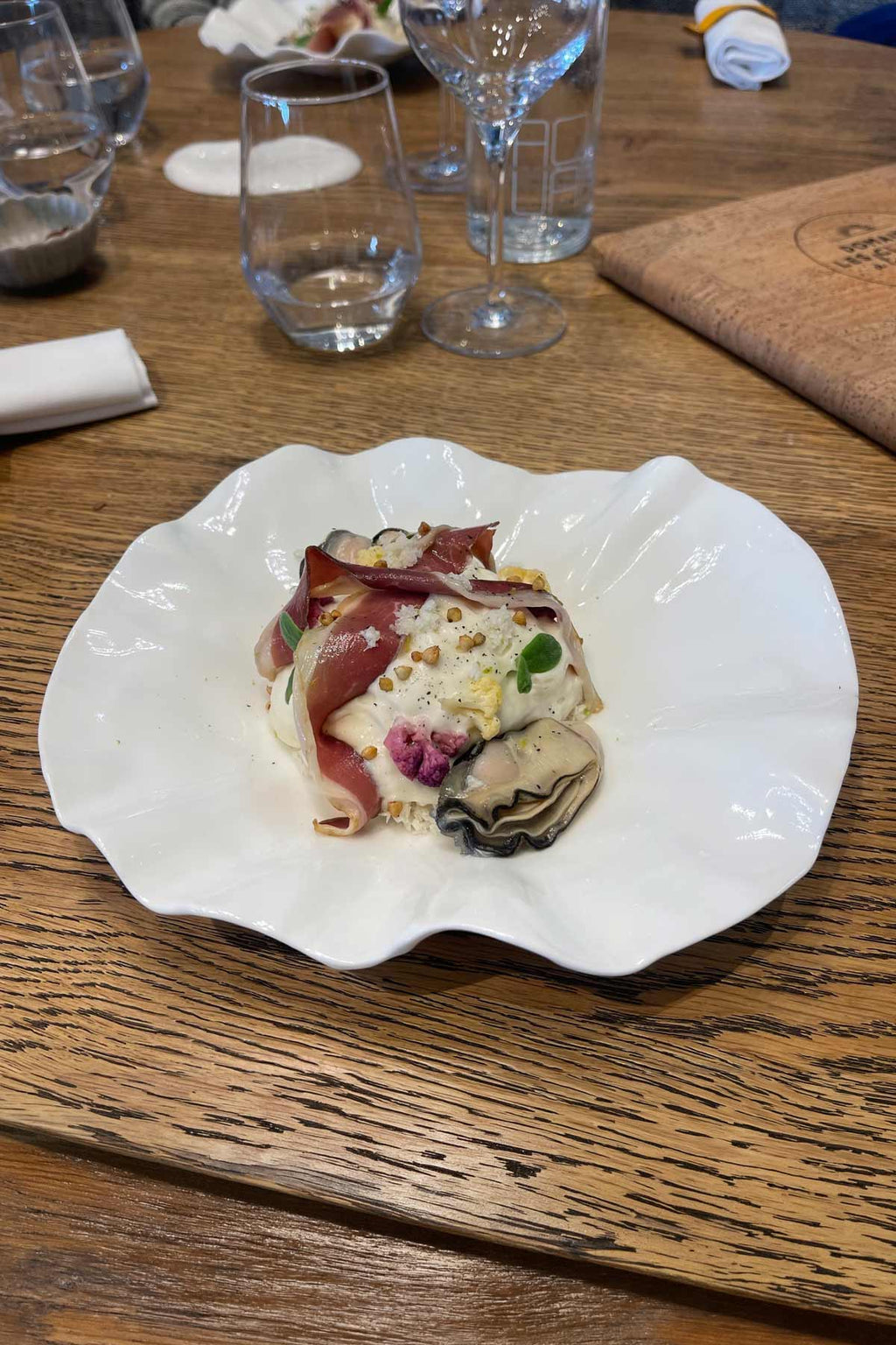 Assiette Lotus