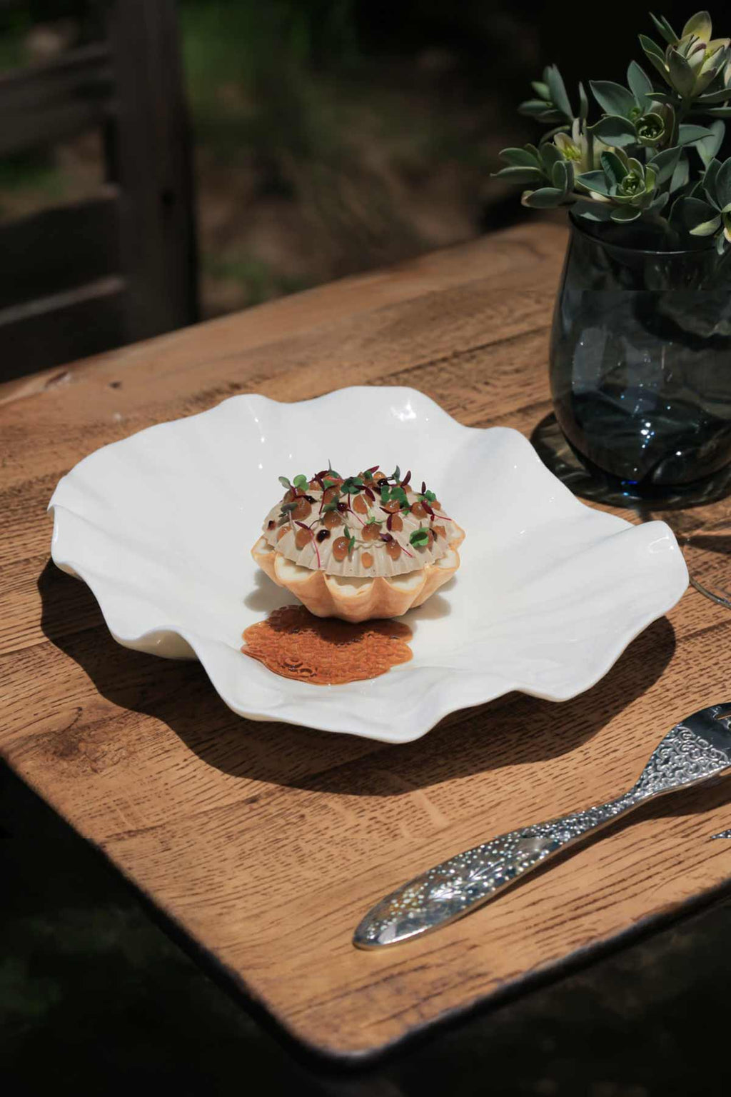 Assiette Lotus